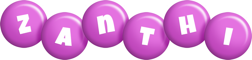Zanthi candy-purple logo