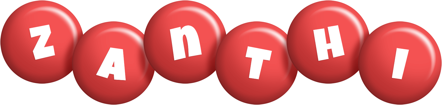 Zanthi candy-red logo