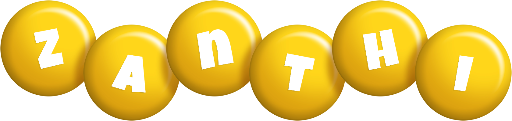 Zanthi candy-yellow logo