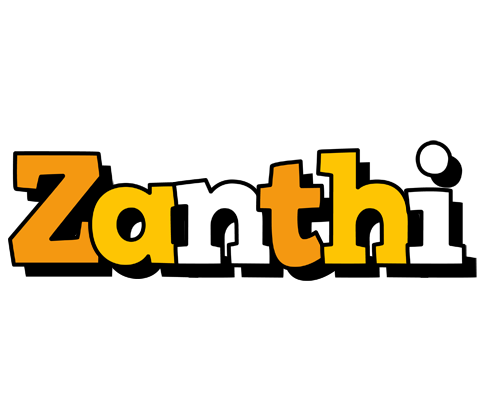 Zanthi cartoon logo