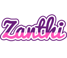 Zanthi cheerful logo
