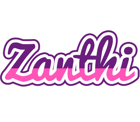 Zanthi cheerful logo