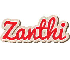 Zanthi chocolate logo
