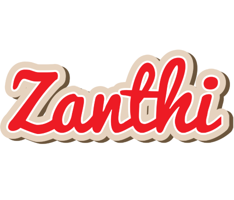 Zanthi chocolate logo