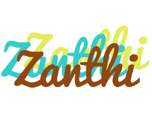 Zanthi cupcake logo