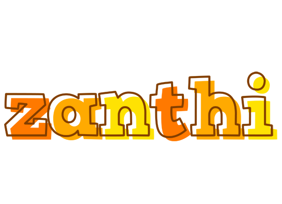 Zanthi desert logo