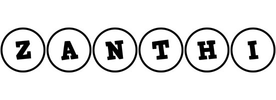 Zanthi handy logo