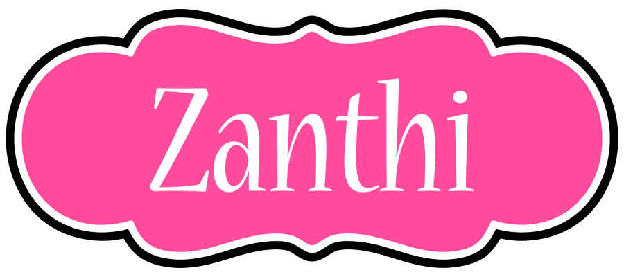 Zanthi invitation logo