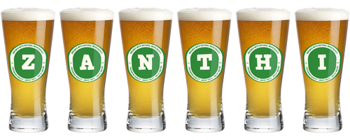Zanthi lager logo