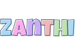 Zanthi pastel logo