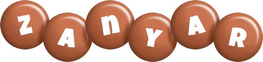 Zanyar candy-brown logo