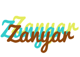 Zanyar cupcake logo