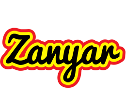 Zanyar flaming logo