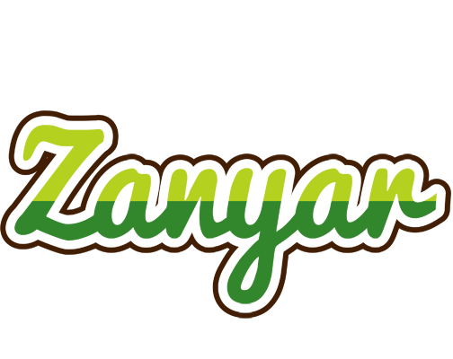 Zanyar golfing logo