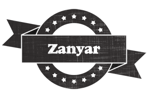 Zanyar grunge logo