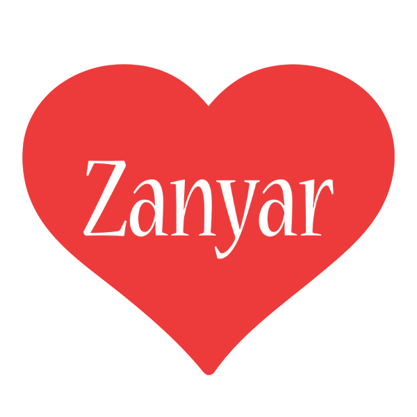 Zanyar love logo