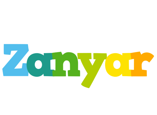 Zanyar rainbows logo
