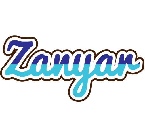 Zanyar raining logo