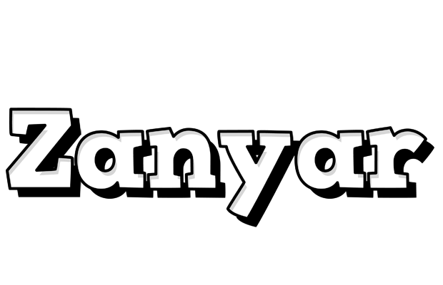 Zanyar snowing logo
