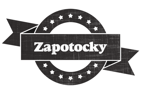 Zapotocky grunge logo