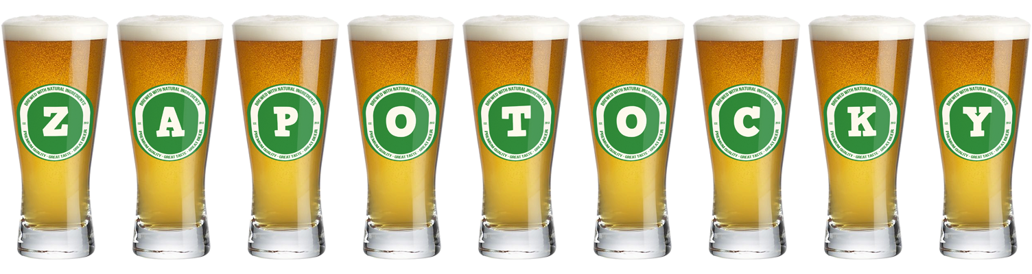 Zapotocky lager logo