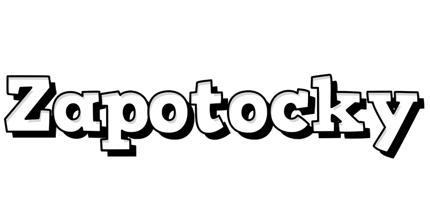 Zapotocky snowing logo