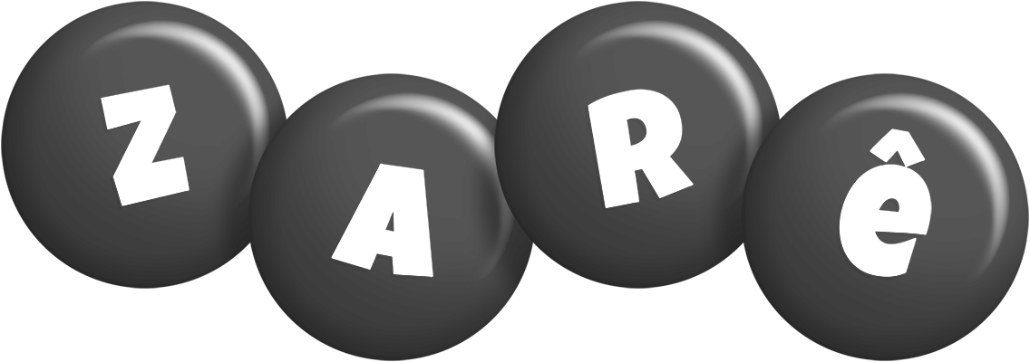 Zarê candy-black logo