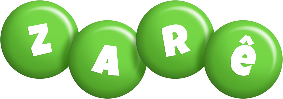 Zarê candy-green logo