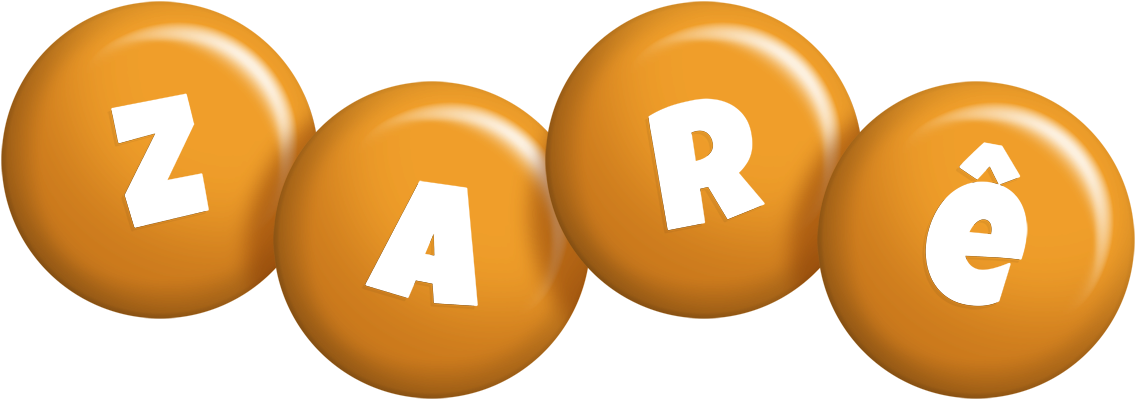 Zarê candy-orange logo