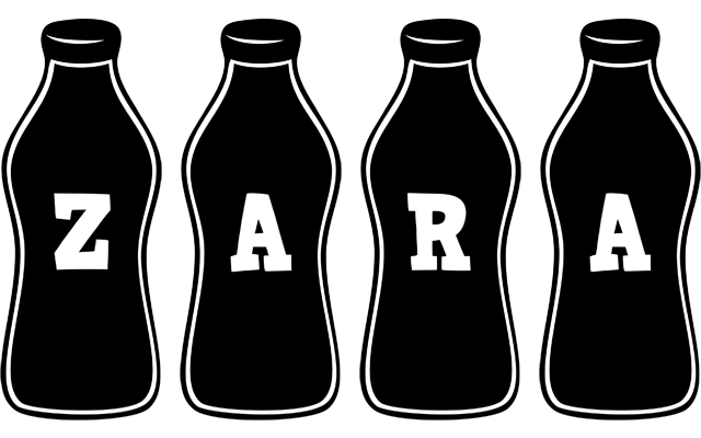 Zara bottle logo