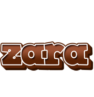 Zara brownie logo