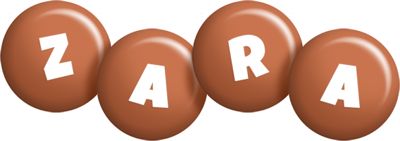 Zara candy-brown logo