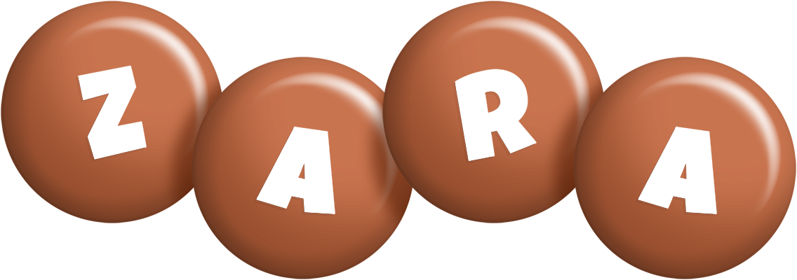 Zara candy-brown logo