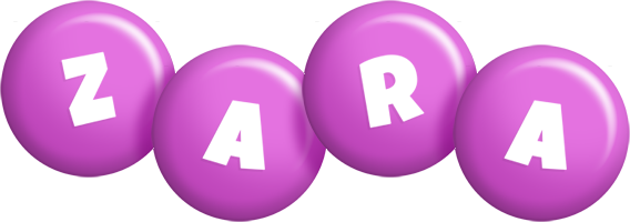 Zara candy-purple logo