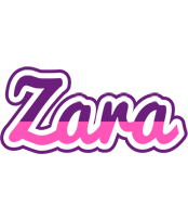 Zara cheerful logo
