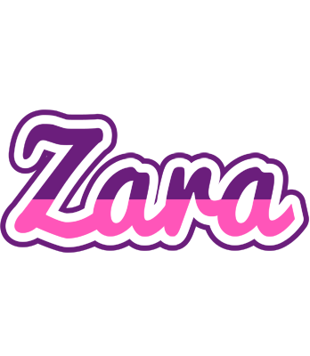 Zara cheerful logo