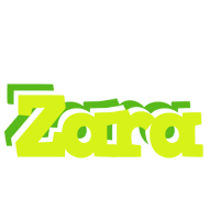 Zara citrus logo
