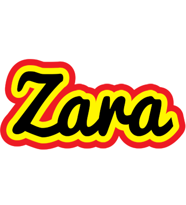 Zara flaming logo