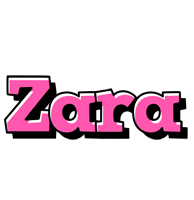 Zara girlish logo