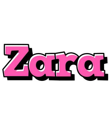 Zara girlish logo