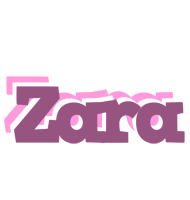 Zara relaxing logo