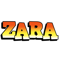 Zara sunset logo