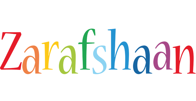 Zarafshaan birthday logo