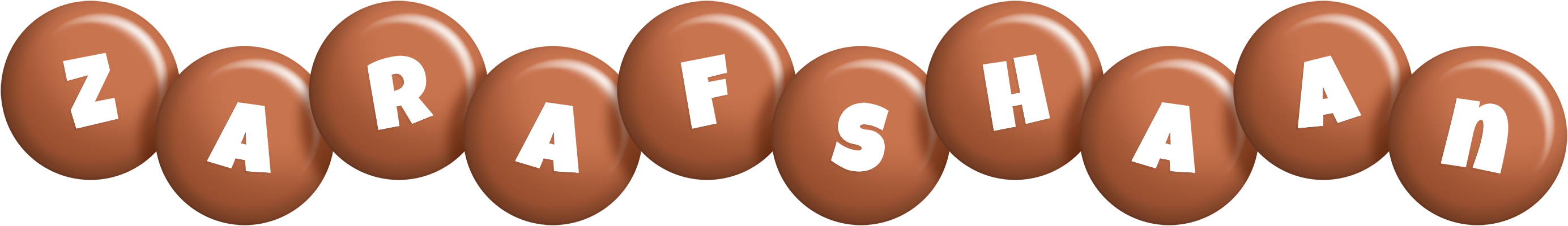 Zarafshaan candy-brown logo