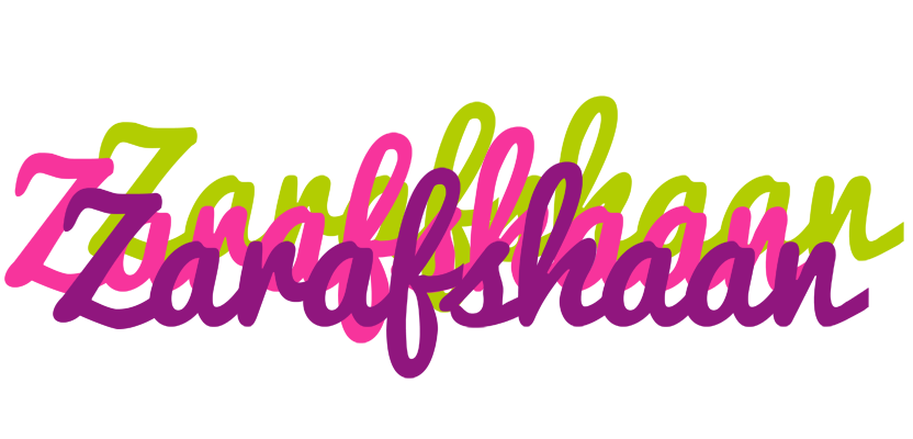 Zarafshaan flowers logo