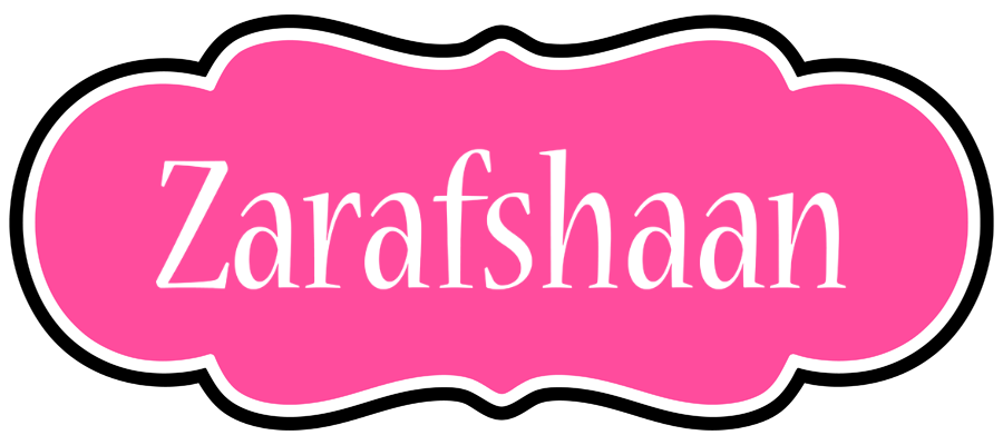 Zarafshaan invitation logo