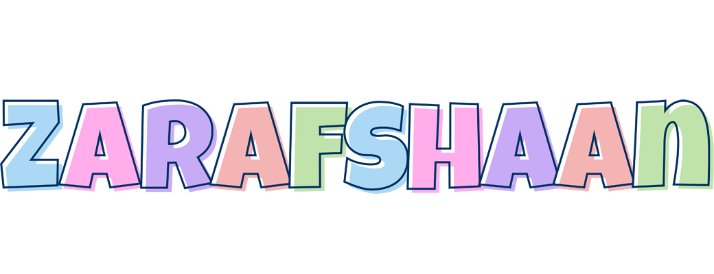 Zarafshaan pastel logo
