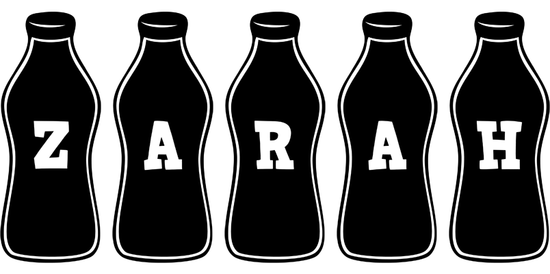 Zarah bottle logo