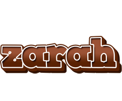 Zarah brownie logo