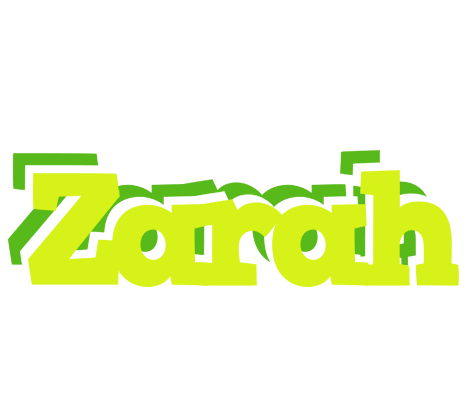 Zarah citrus logo